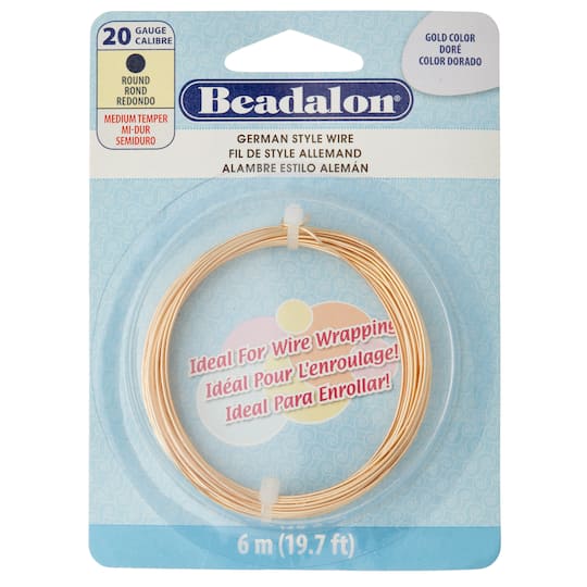9 Pack: Beadalon® 20 Gauge Round German Style Wire
